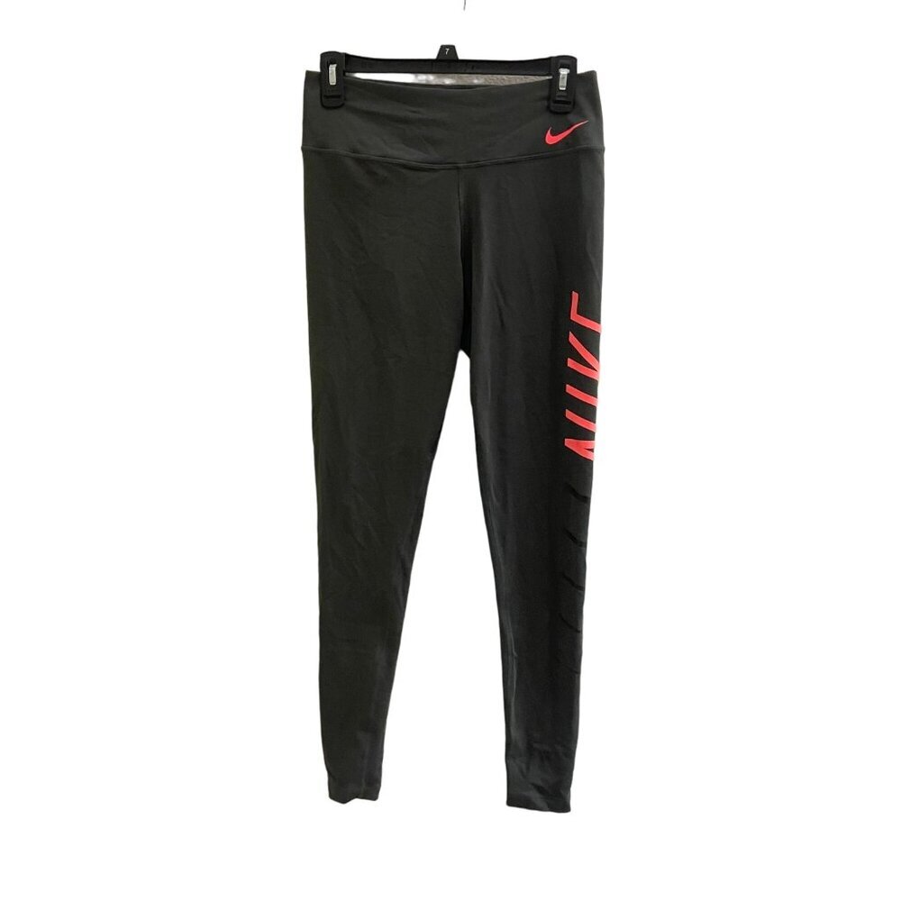 Nike Women's Gray‎ High Waisted Size Medium DRI-FIT Leggings